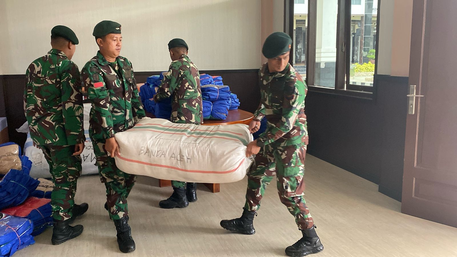 Kodam Iskandar Muda Galang Bantuan untuk Korban Gempa Bumi Myanmar