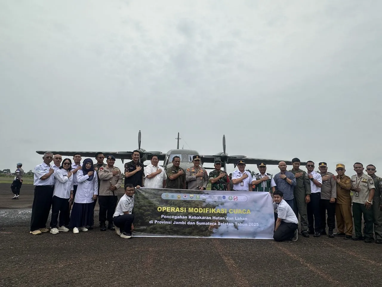 "Operasi Modifikasi Cuaca di Jambi dimulai BMKG