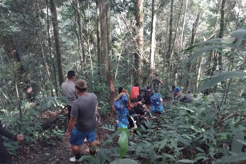 Beras bantuan Pegunungan Meratus