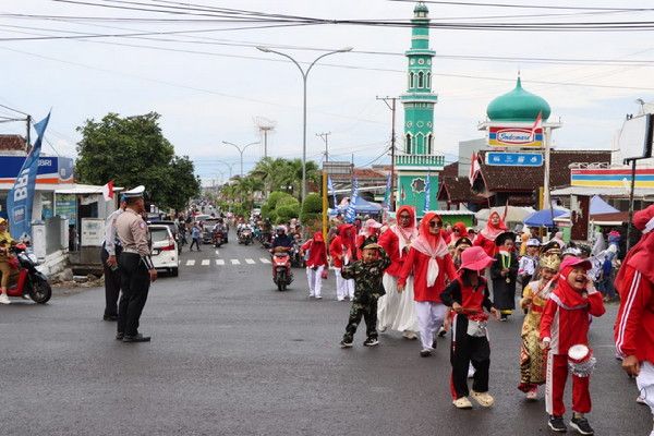 karnaval HUT RI Kota Agung