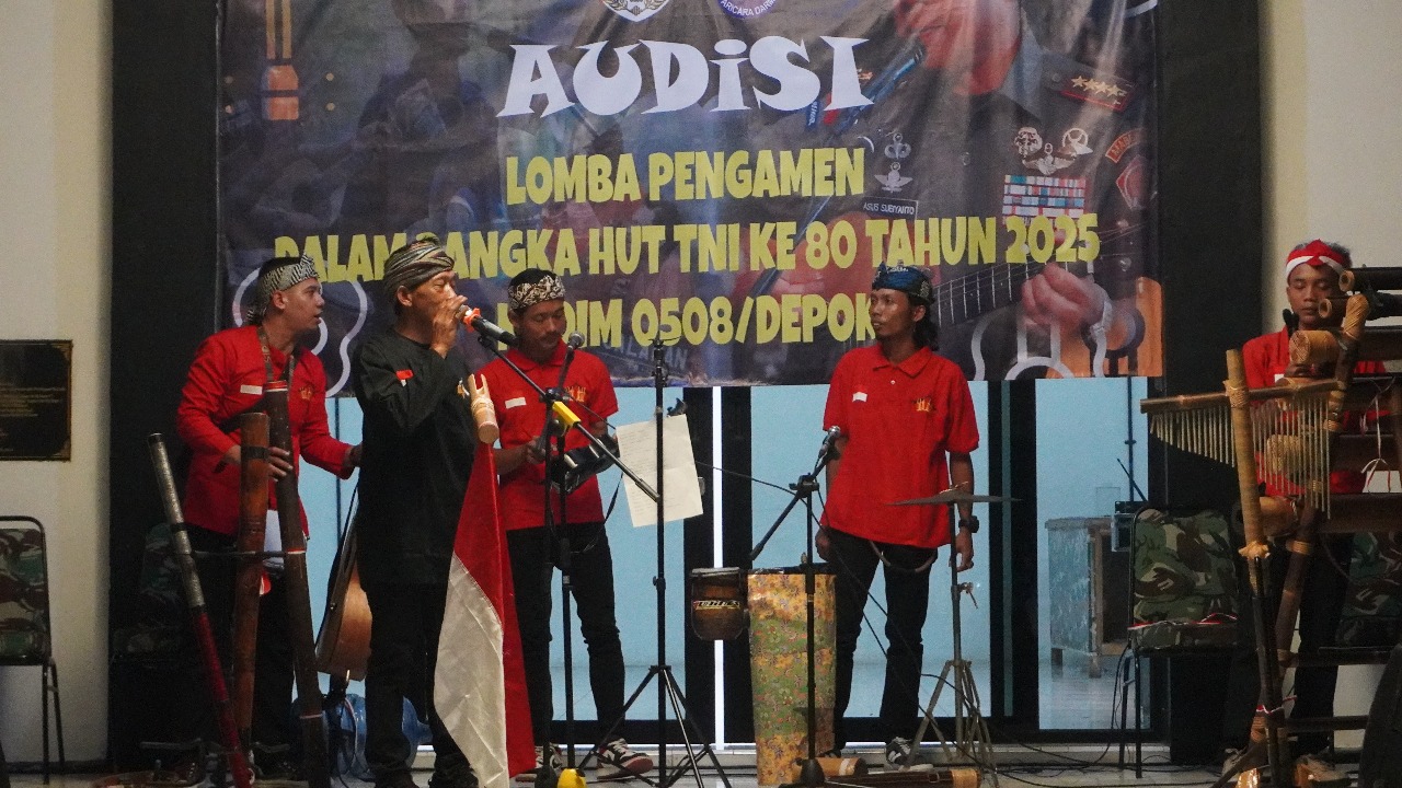 Kodim 0508/Depok Angkat Talenta Musik Jalanan ke Level Kompetisi