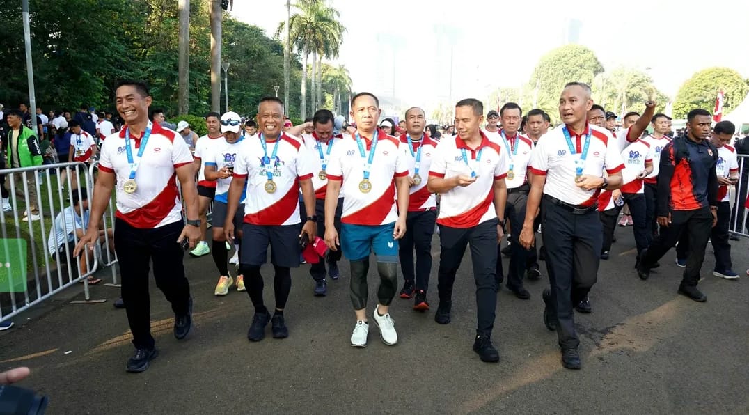Danrem 051/Wkt Dukung Sportivitas Lewat Partisipasi di Panglima TNI Run