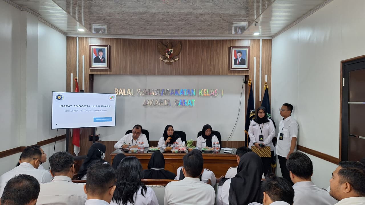 Sukses Gelar RALB, Koperasi Primer Pegawai Bapas Jakarta Barat Finalisasi AD/ART