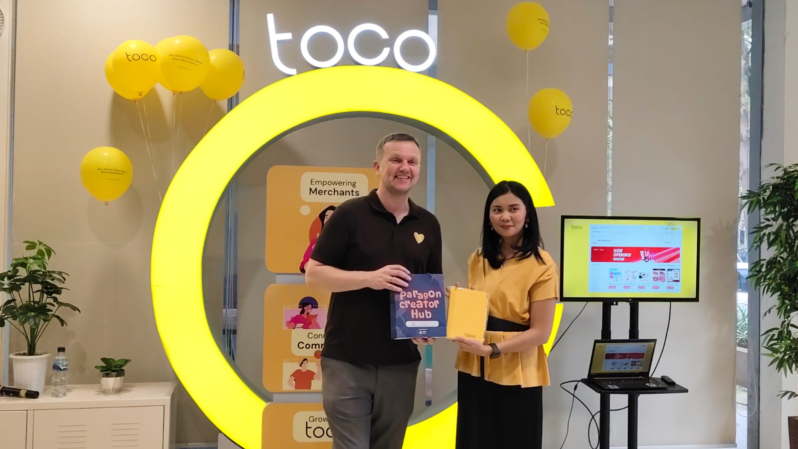 TOCO Sambut Paragon sebagai Mitra Baru dalam Ekspansi E-Commerce
