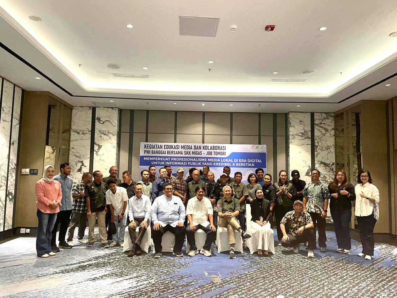 SKK Migas dan JOB Tomori Gelar Edukasi Media Bersama PWI Banggai di Yogyakarta