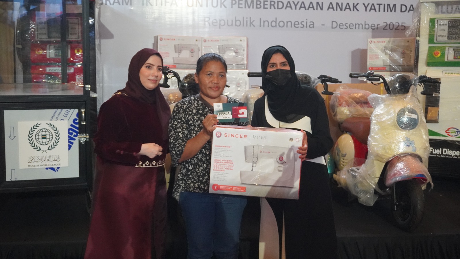 Liga Muslim Dunia Salurkan Bantuan Usaha untuk 9 Klien Bapas Jakbar