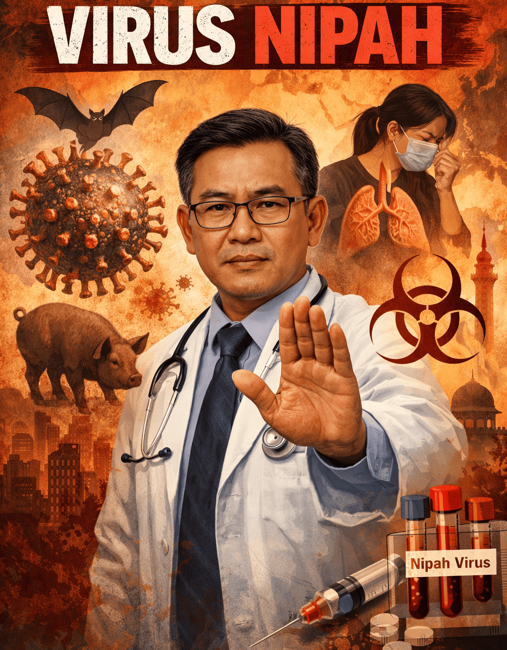 Waspada Virus Nipah, Ancaman Mematikan yang Mengintai Tanpa Gejala Awal Jelas