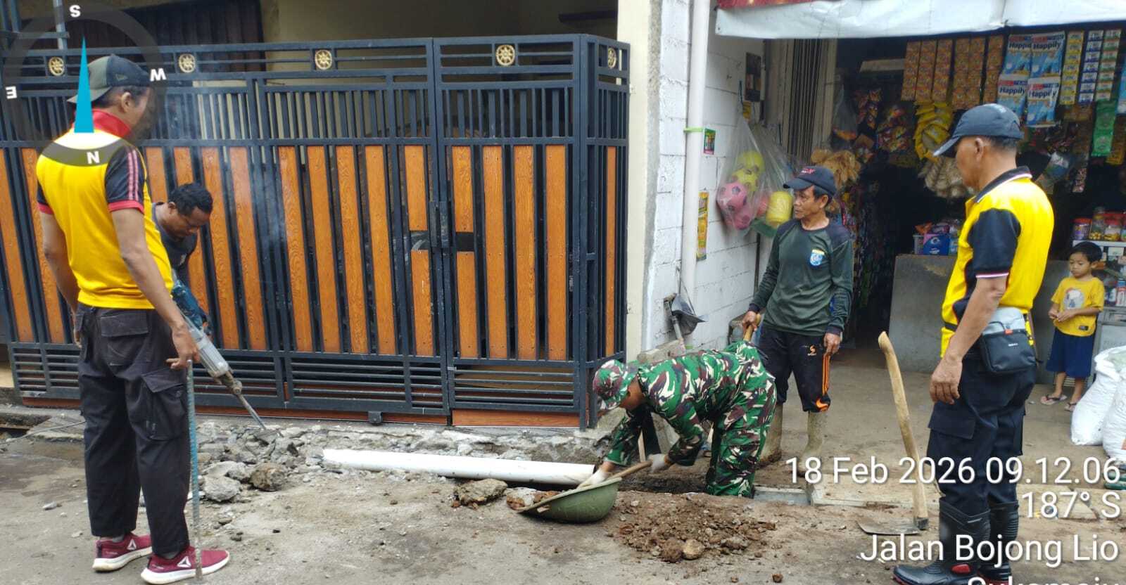 Drainase 200 Meter, Investasi Lingkungan untuk Masa Depan Sukamaju