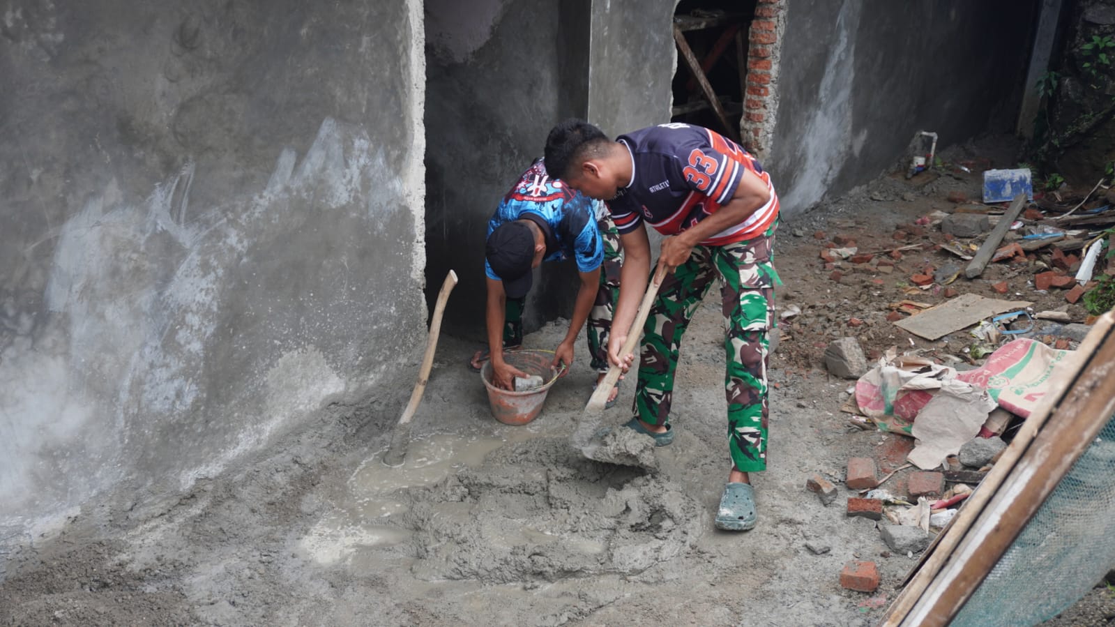 Rumah Layak untuk Warga Sukamaju Kian Nyata