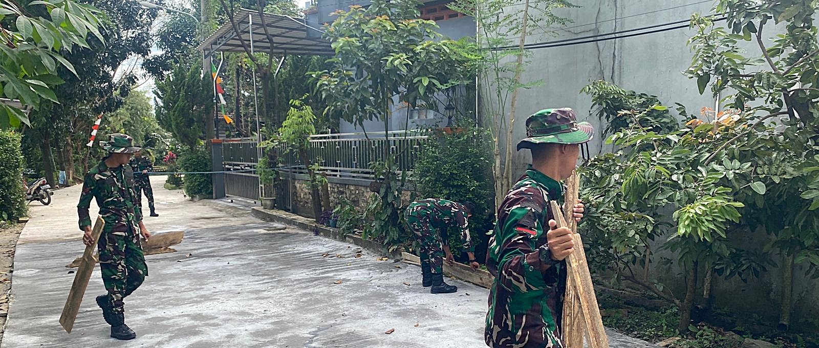 Danki TMMD: Semangat Kebersamaan Percepat Progres Pengerasan Jalan