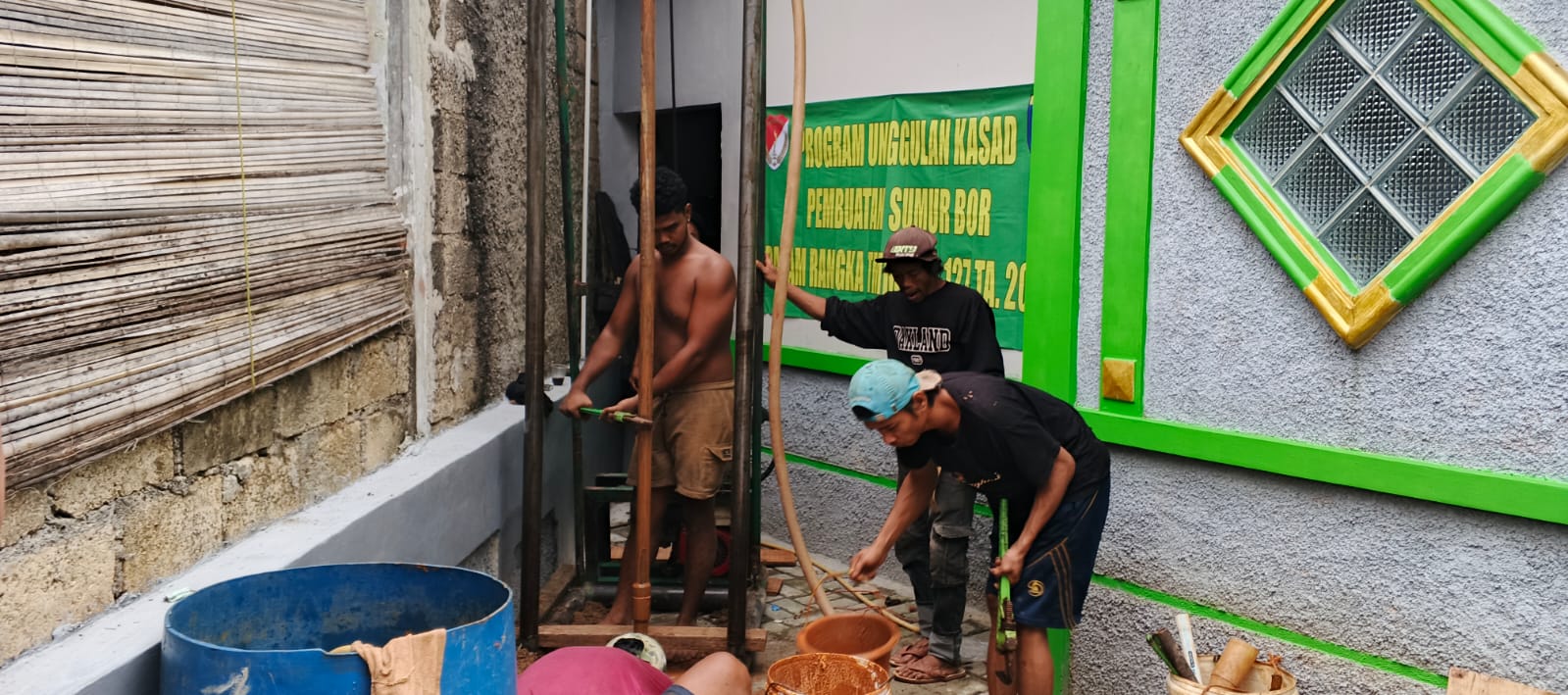 Air untuk Kehidupan, TMMD Kodim 0508/Depok Percepat Pembangunan Sumur Bor