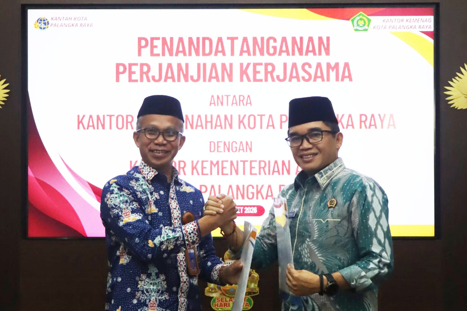 BPN dan Kemenag Palangka Raya Percepat Sertifikasi Tanah Wakaf