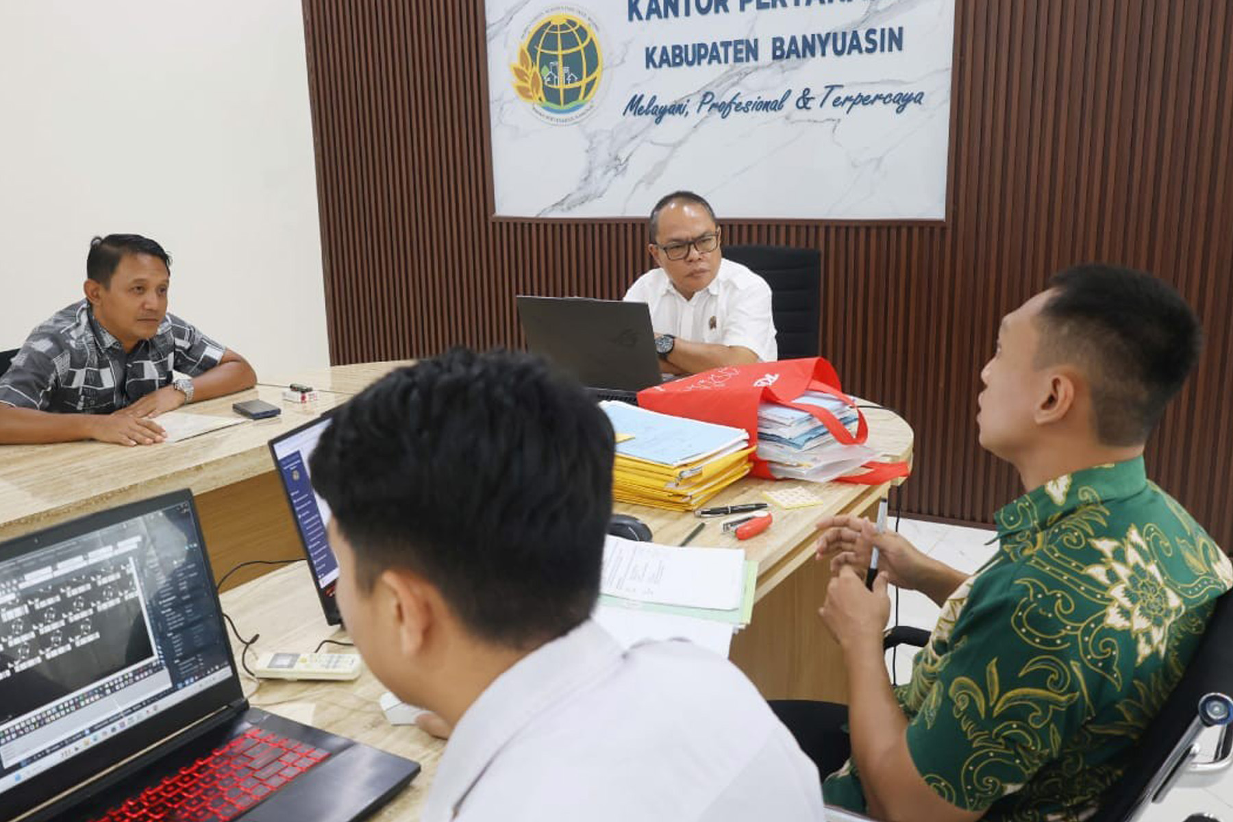 Targetkan Zero Tunggakan Kantah Banyuasin Percepat Penyelesaian Layanan Pertanahan___