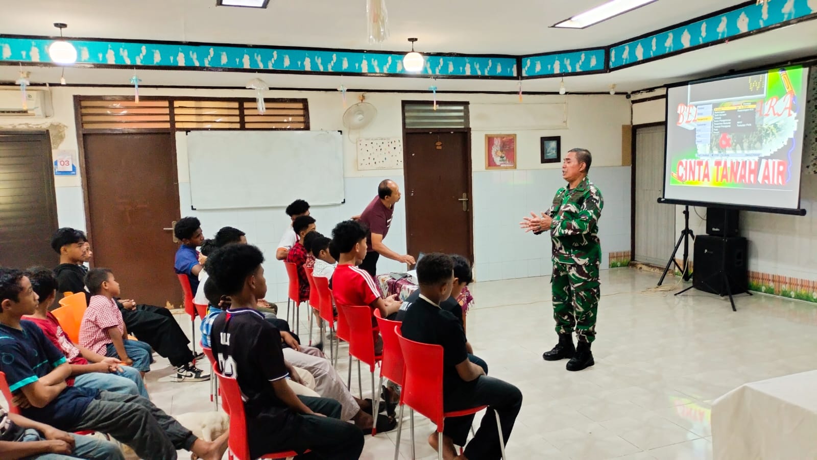 Korem 051/WKT Turun Tangan, Anak Panti di Depok Dibekali Wawasan Kebangsaan