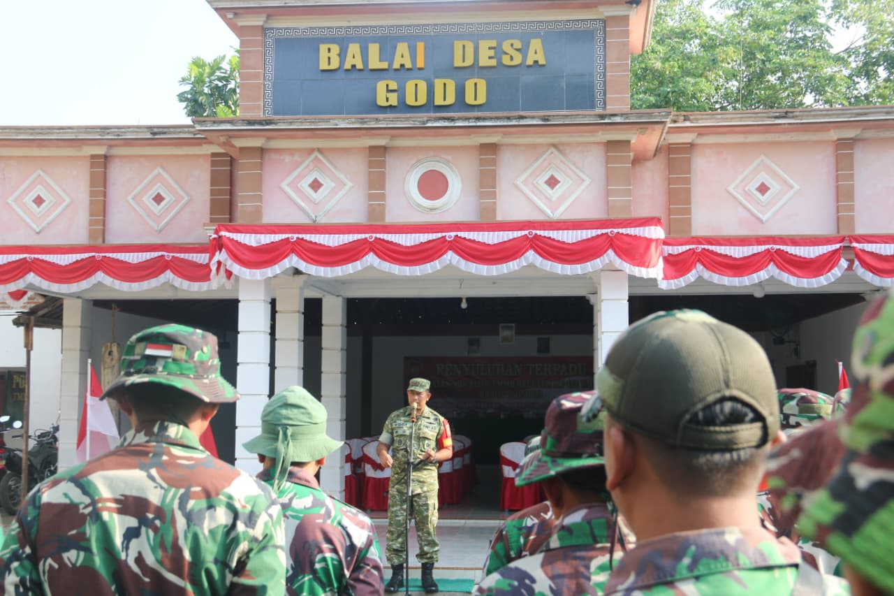 Dansatgas TMMD Kodim Pati Apresiasi Kekompakan TNI-Polri dan Warga Desa Godo