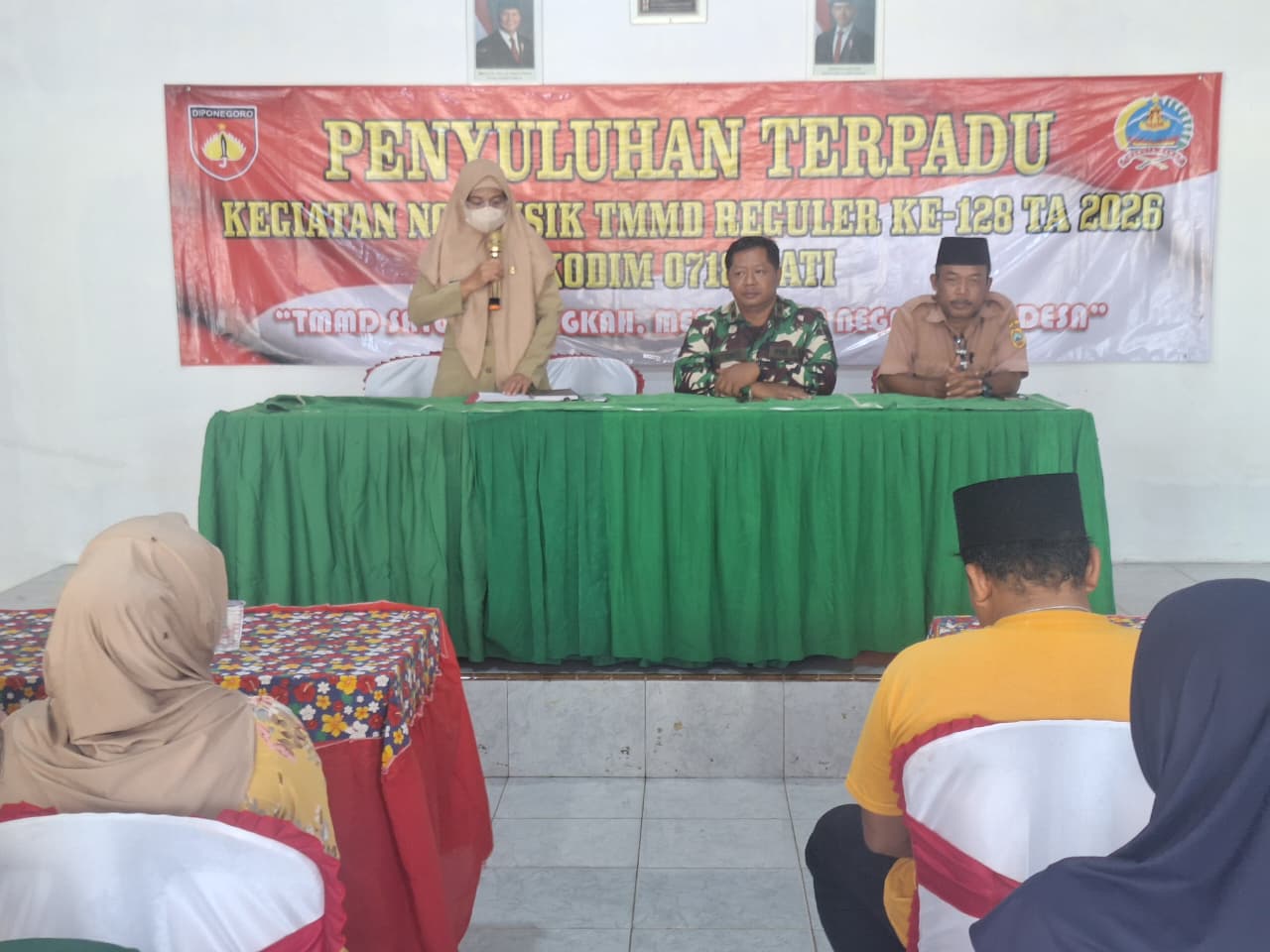 Penyuluhan Wawasan Kebangsaan, Kesbangpol Ajak Warga Desa Godo Perkuat Persatuan