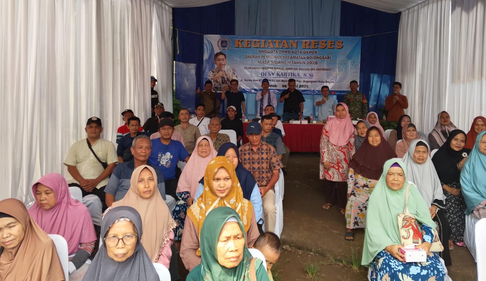 Fokus Bangun Infrastruktur, Deny Kartika Gelontorkan Rp2,4 Miliar untuk Kelurahan Curug