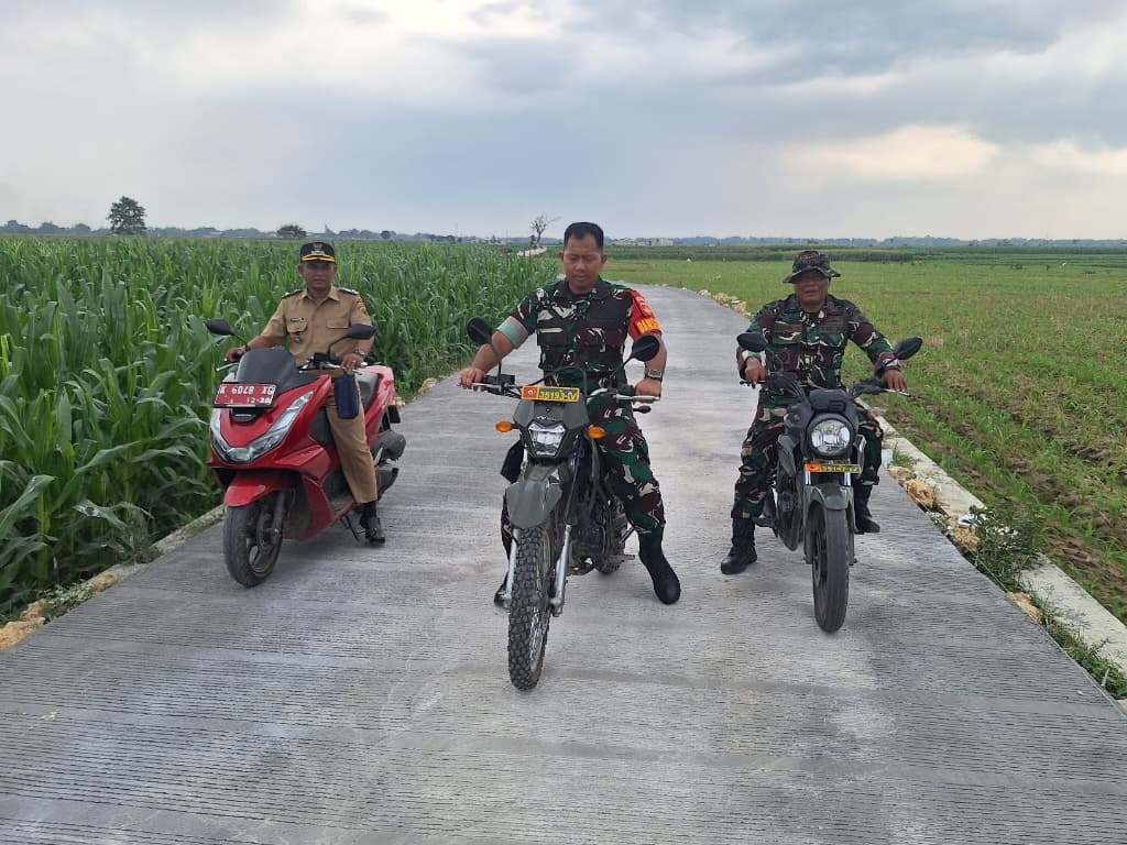 Betonisasi Jalan TMMD Kodim Pati Selesai, Petani Desa Godo Kini Lebih Mudah Beraktivitas