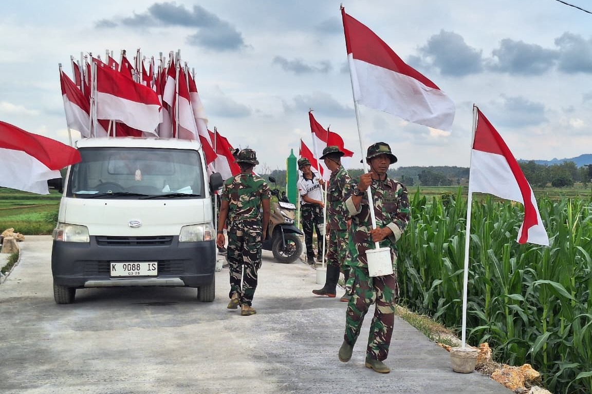 Jelang Penutupan TMMD 128 Kodim Pati, Persiapan Lokasi Terus Dikebut