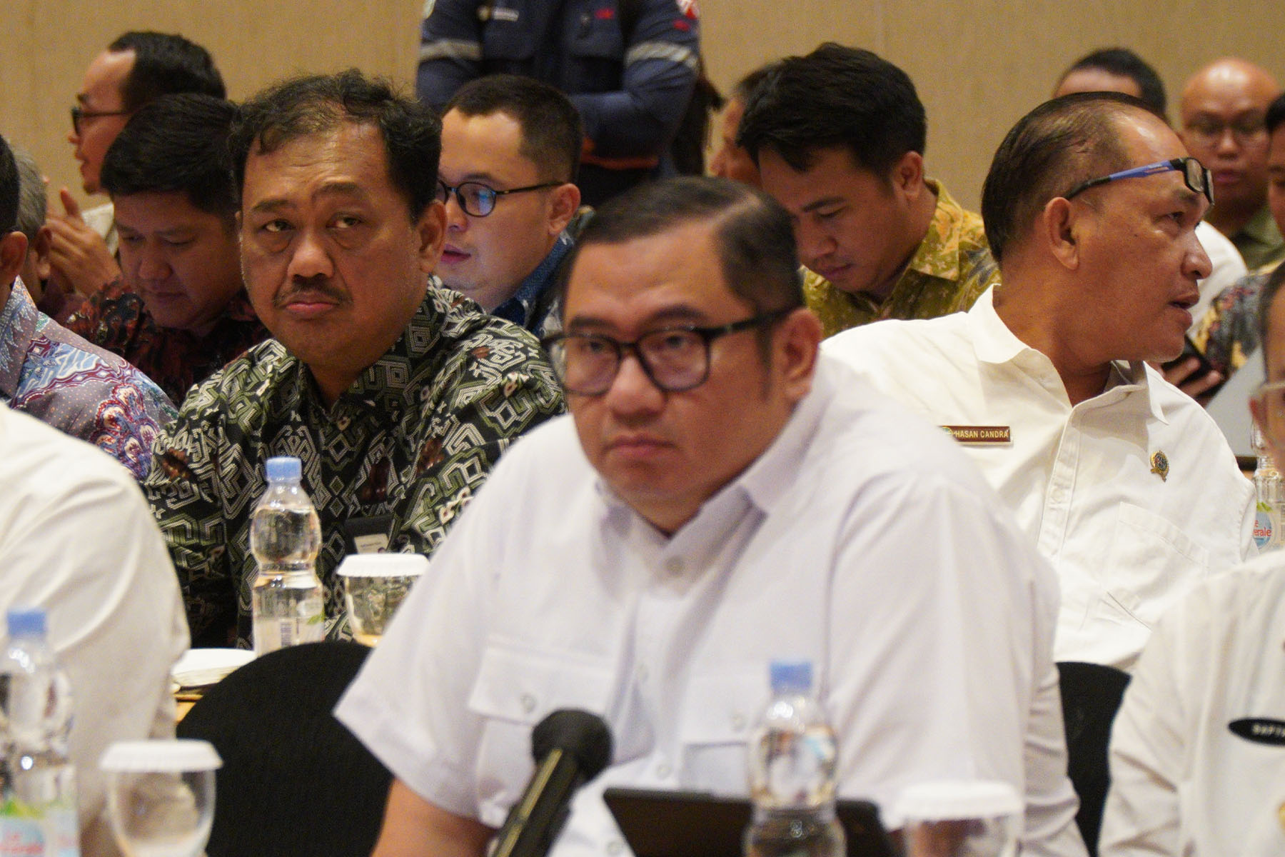 Kantor Pertanahan Kabupaten Banyuasin mengikuti rapat koordinasi (Rakor) percepatan penyelesaian pengadaan tanah Jalan Tol Trans Sumatera di Sumatera Selatan.