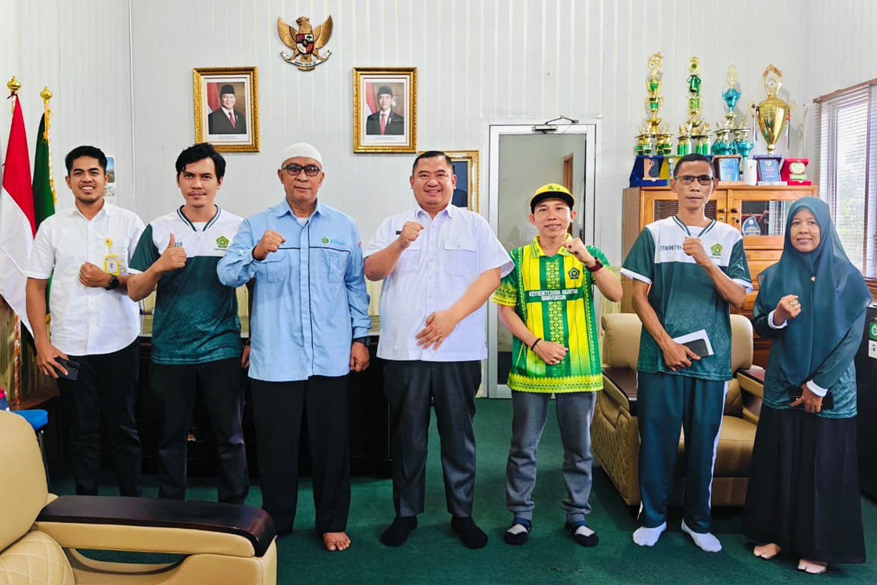 Kepala Kantor Pertanahan Kabupaten Banyuasin, Lucky Ariansa, mengatakan pihaknya menggelar audiensi bersama Kementerian Agama Kabupaten Banyuasin untuk memperkuat koordinasi pelayanan publik.