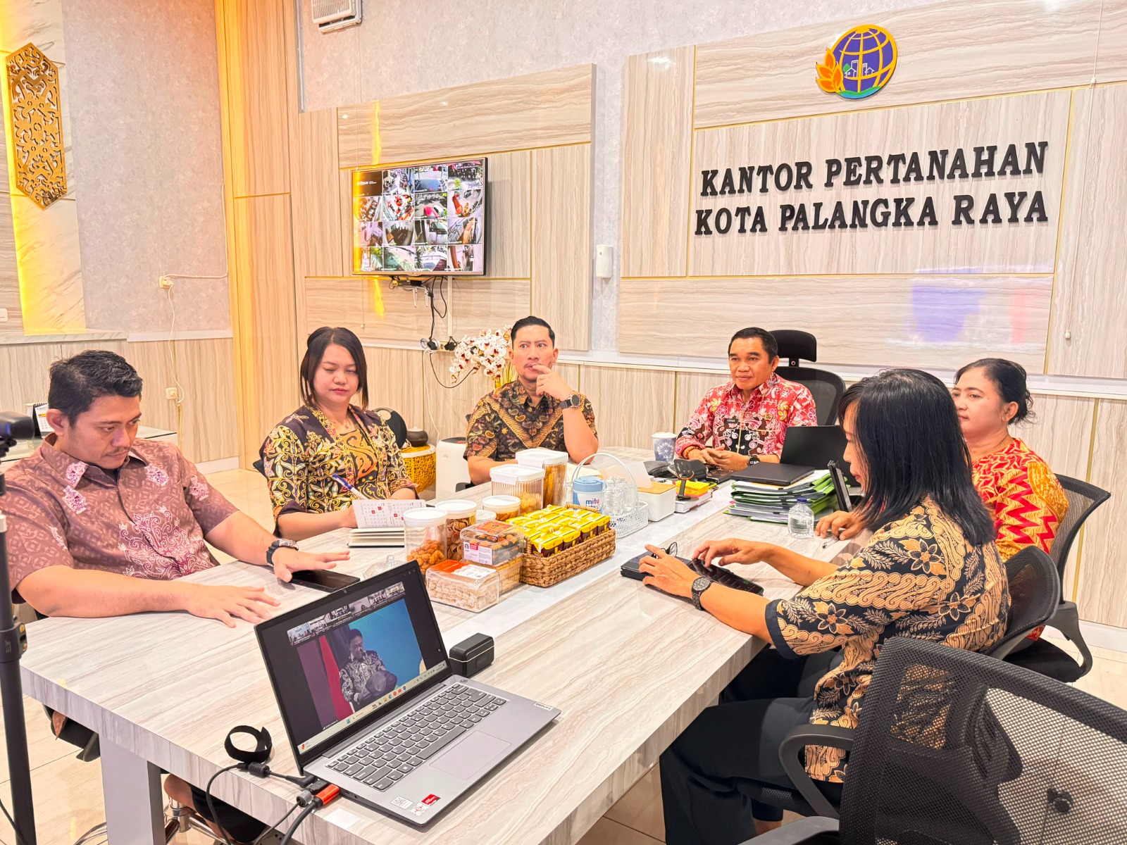 Ombudsman RI Uji Kualitas Pelayanan Kantor Pertanahan Kota Palangka Raya
