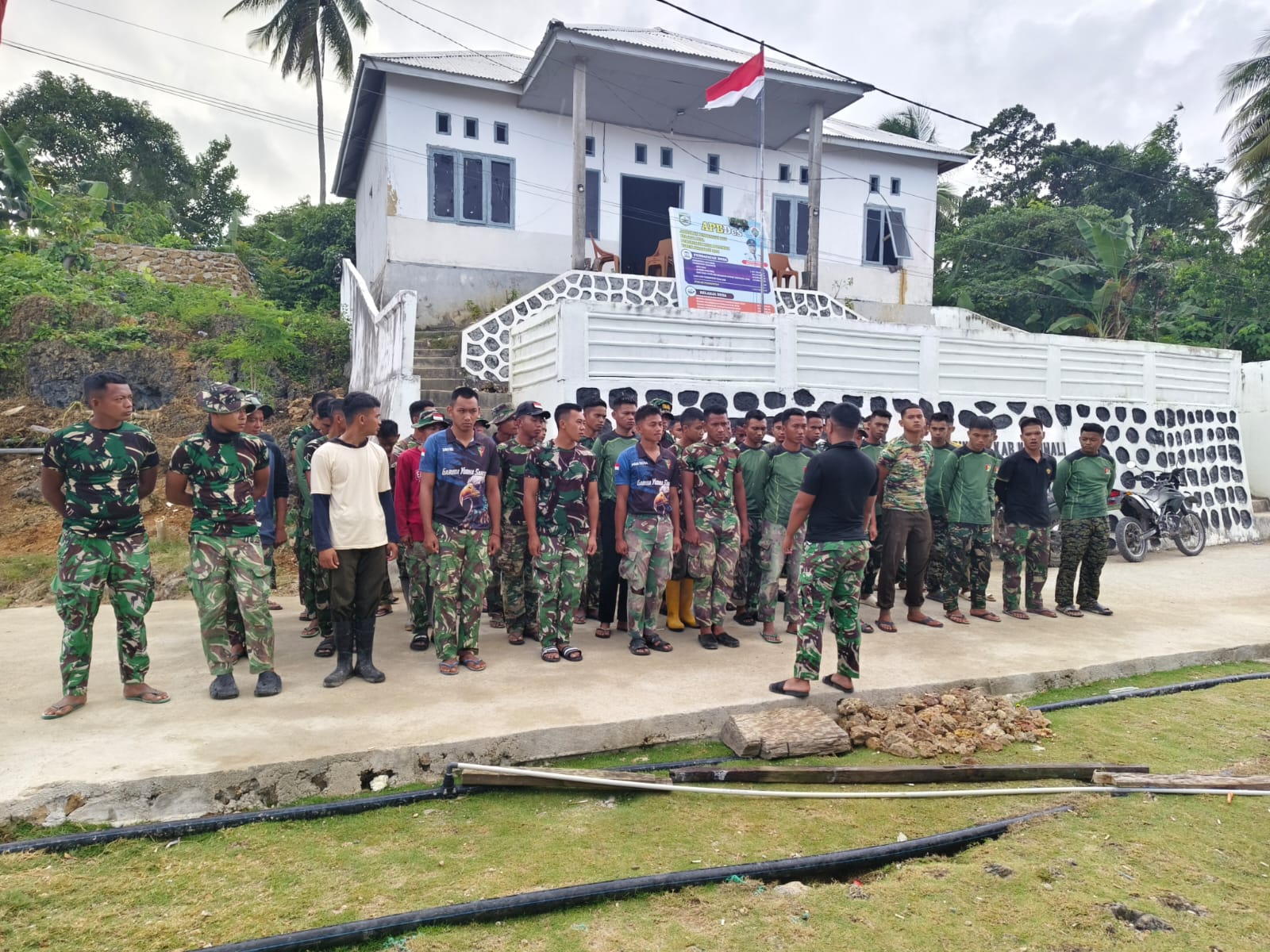 Apel Pagi, Satgas TMMD Kejar Target Jelang Penutupan