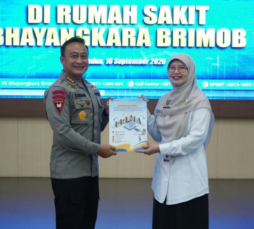Terobosan RS Bhayangkara Brimob "Implementasikan Akte Kelahiran Digital"