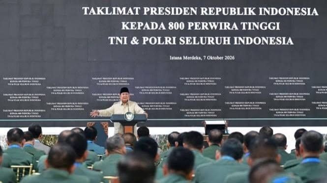 Pengamat Apresiasi Konsolidasi Prabowo dengan 800 Pati TNI-Polri: Perkuat Profesionalisme dan Kesiapsiagaan Nasional
